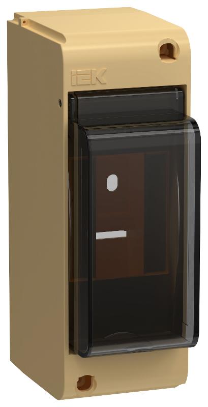 UNION Mini Корпус пластиковый на 2 модуля КМПн-2 IP30 сосна