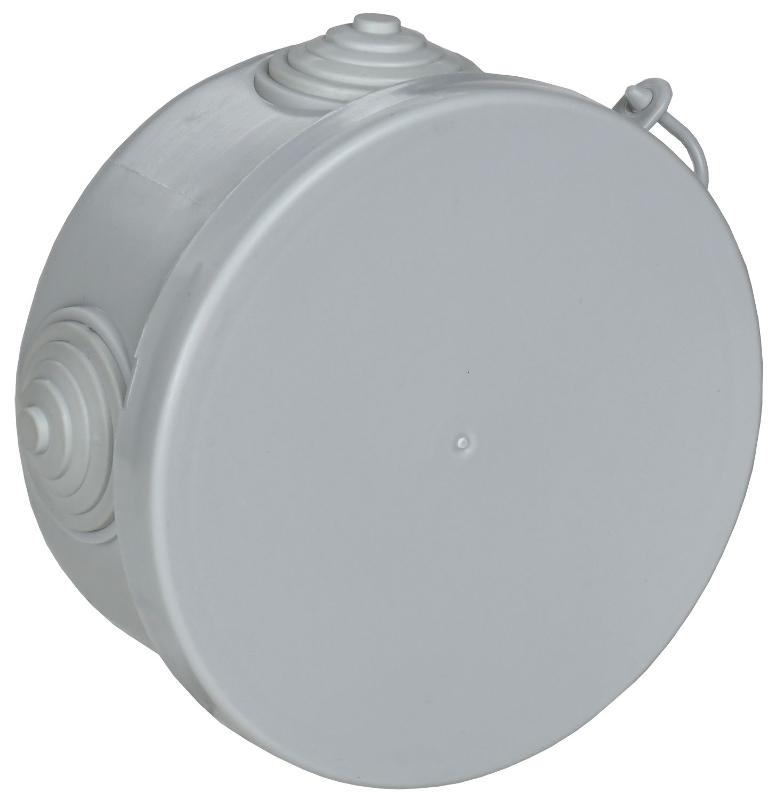 Коробка расп. КМ для о/п D=85х40мм IP54 4 вв (7035)