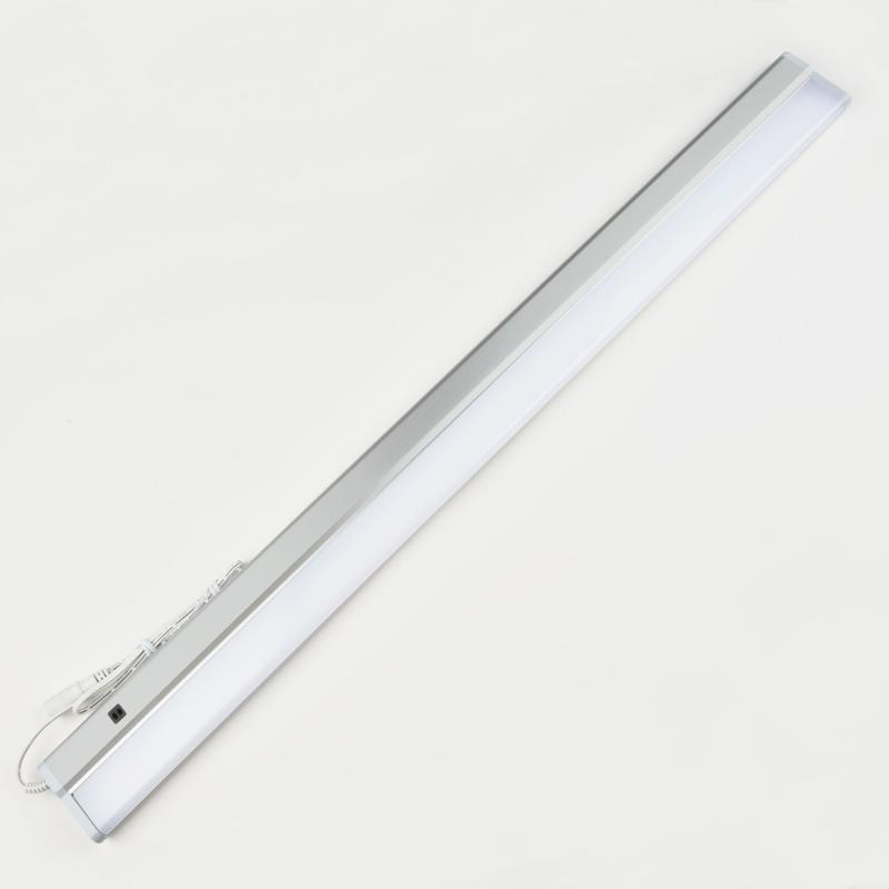 Панель светодиодная линейная ультратонкая с сенсором димм ULI-F41-9,5W4200K/DIM SENSOR IP20 SILVER 600х53х14мм 540Lm серебро