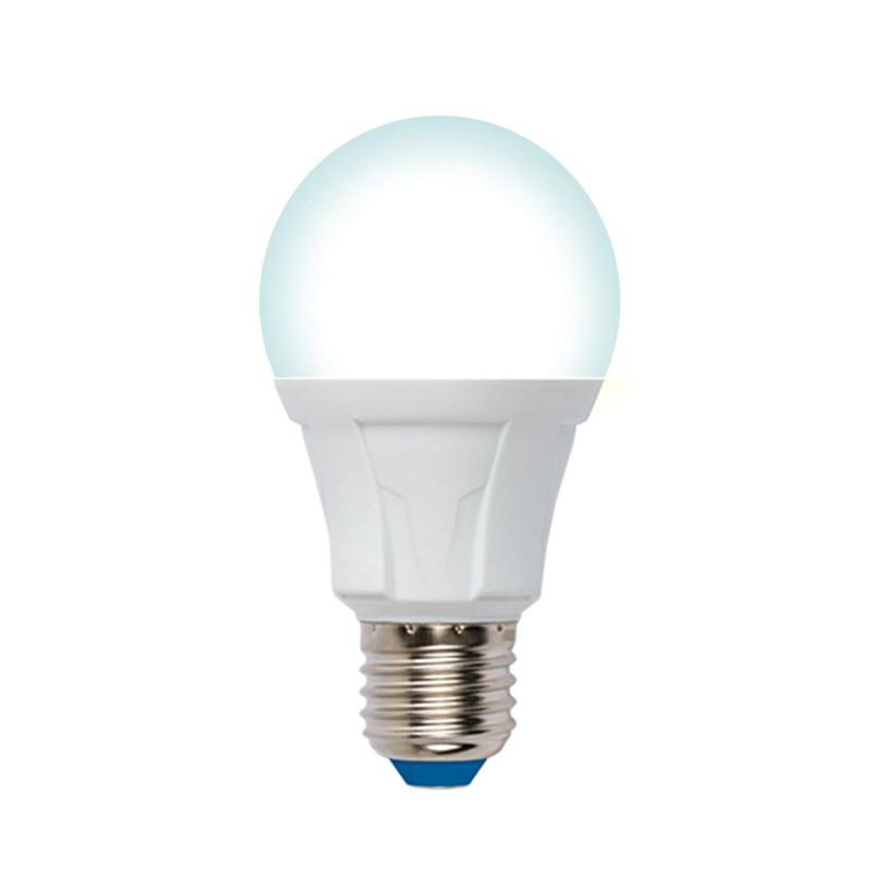 Лампа светодиодная LED-A60 12W/4000K/E27/FR/DIM PLP01WH LED, димм.. "груша", мат, серия Яркая, пр-во Россия, 4000К .