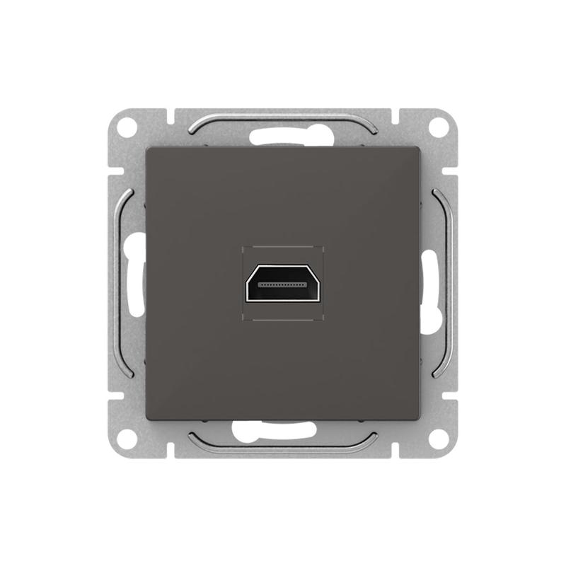 Механизм розетки HDMI, мокко Эпика