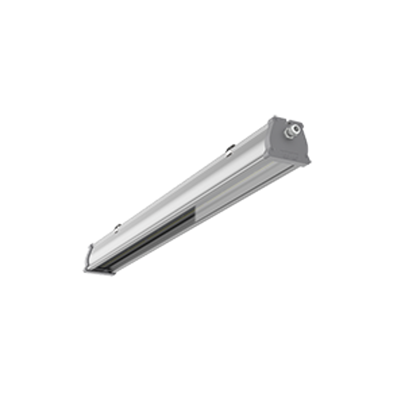 Cветильник cветодиодный промышленный Айрон GL 28Вт 5000К 895*86*76мм IP67 асимм. расс. закаленное стекло