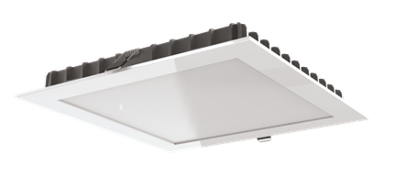 Светильник светодиодный ДВО Downlight DL-034000К IP44 квадртат