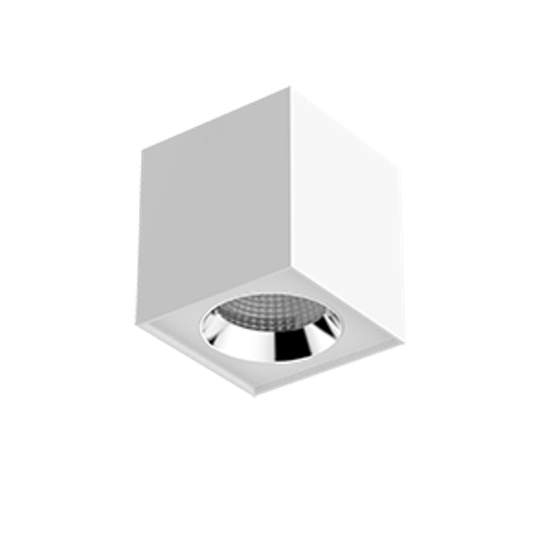 Светильник светодиодный ДПО Downlight квадратный 35 град 20Вт 4000К IP20