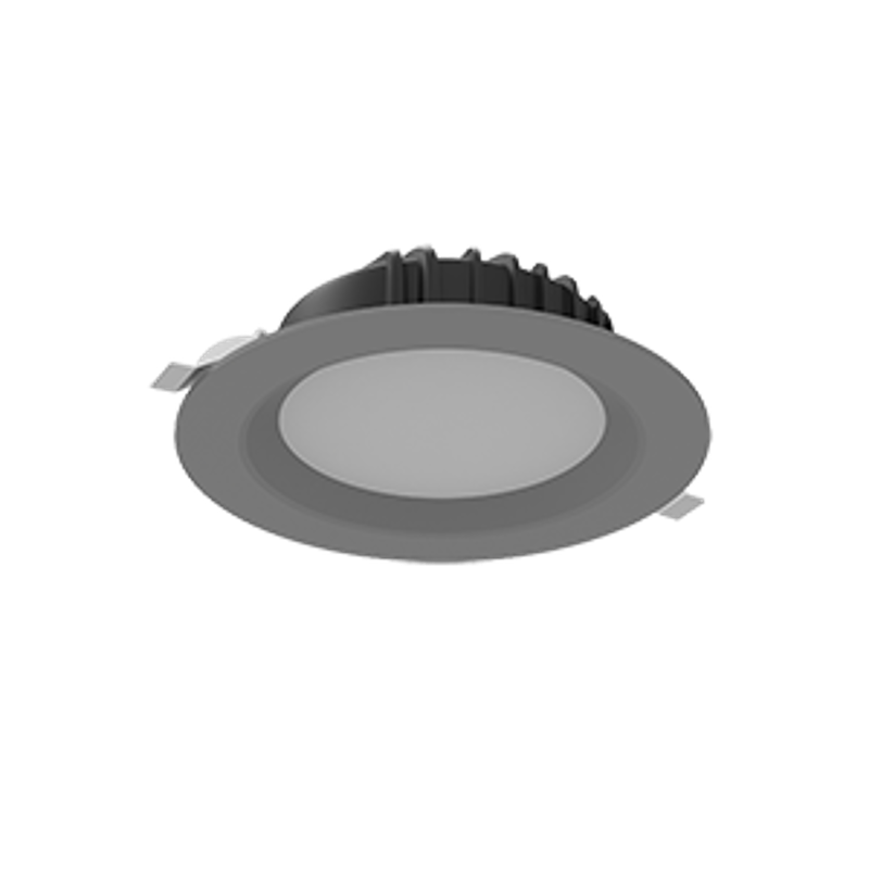 Светильник светодиодный Downlight 190*70мм 16W Tunable White (2700-5700K) IP54/20 RAL7045 серый муар димм.DALI