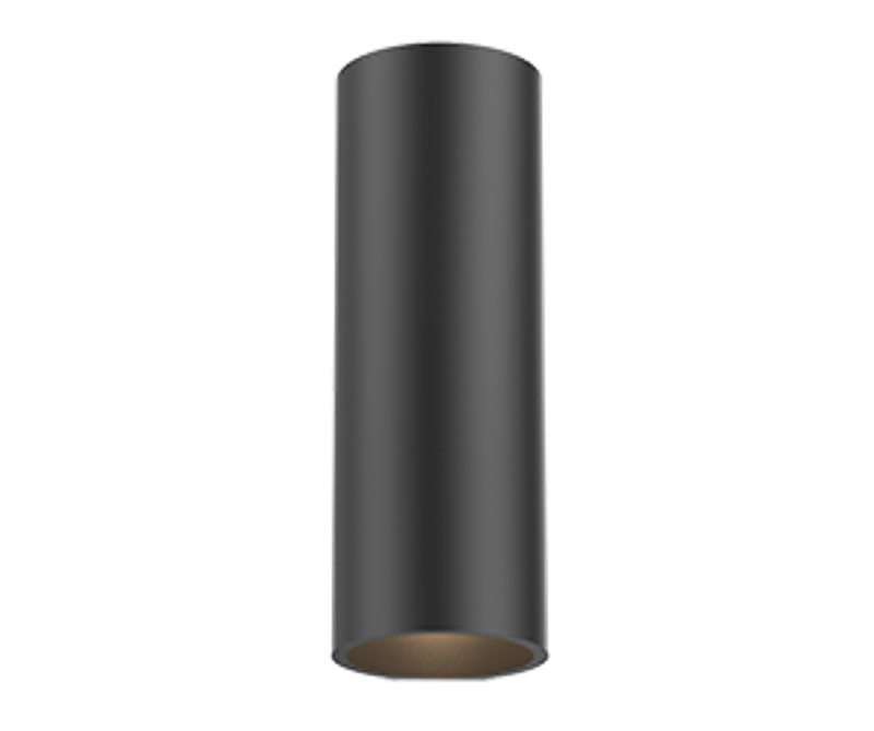 Cветильник светодиодный WL-Tube настенный 10W 3000K 80х230 мм угол 60° IP54 RAL9005 черный муар