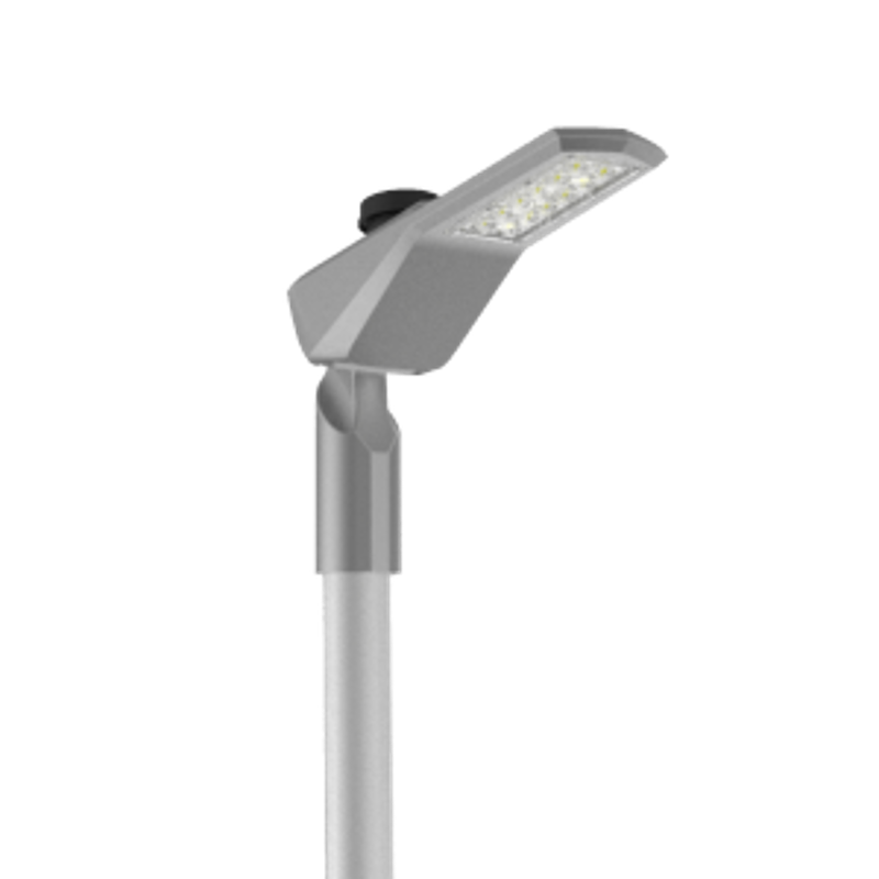Светильник светодиодный уличный Levante Yard 60 Вт кронштейн 48мм 4000К 1..10V NEMA RAL7045 серый муар