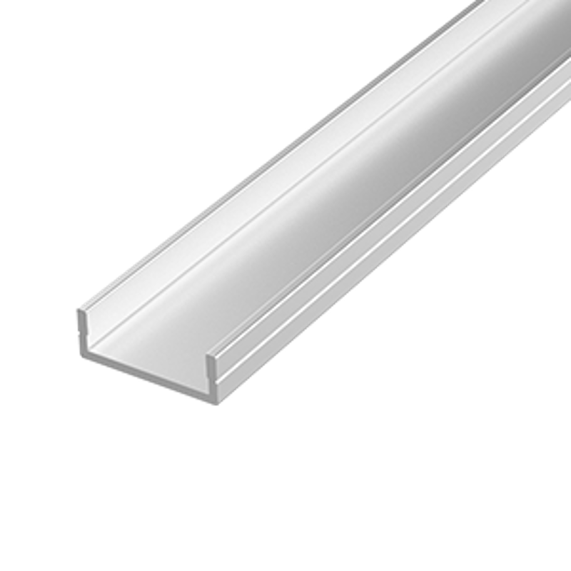 Алюминиевый профиль для LED ленты AC230V накладной 2440х18,5х8 мм (максимальная ширина ленты 14,9 мм)