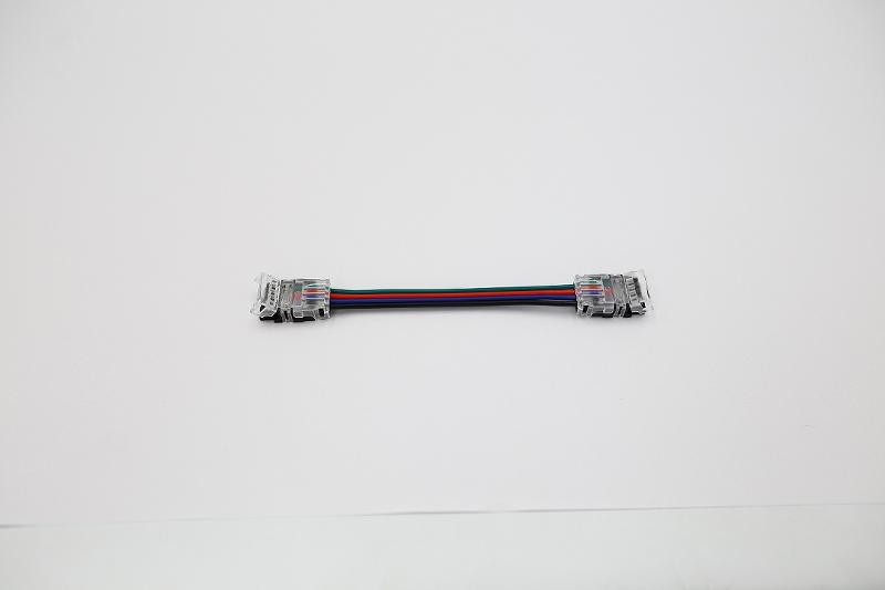 Аксессуар коннектор для светодиодной 4PIN with wire for Varton LED strip RGB 10mm (connector of 2 strips)