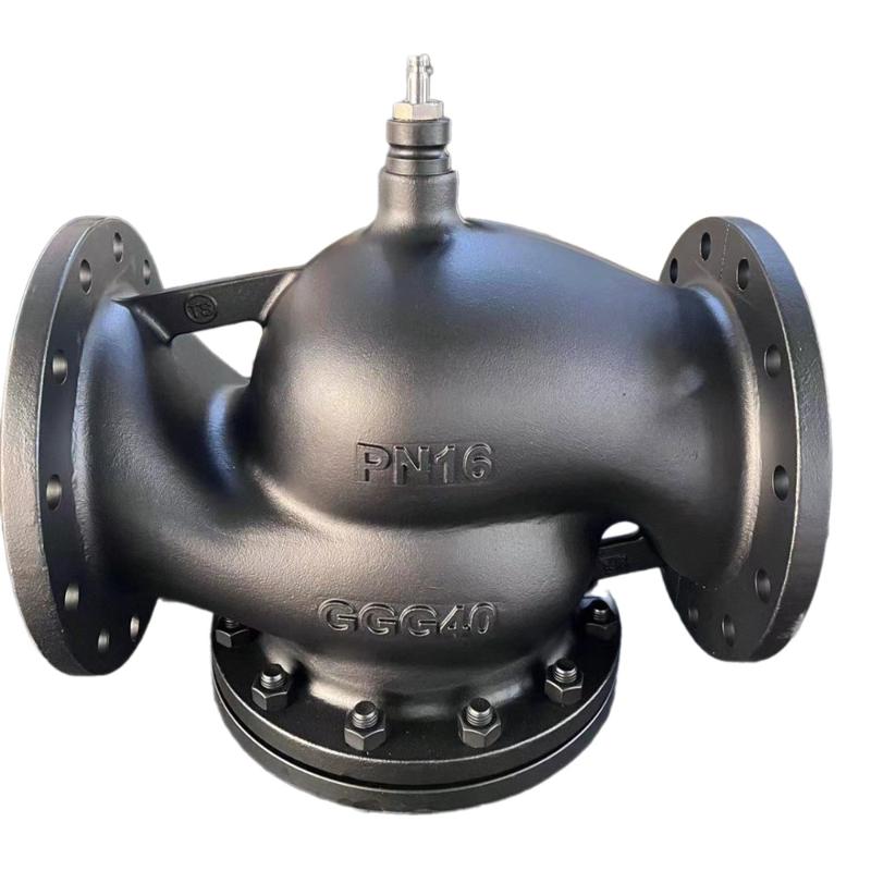 Клапан регулирующий 2-ход фланц PN16 DN200 450м³/ч -20…+130°С