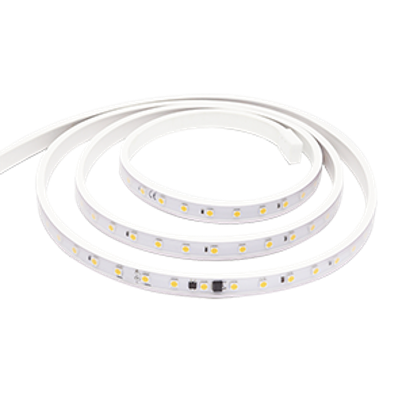 Лента светодиодная 8W/m 230V AC 4000K 50m x16mm IP65 SMD5050 54 LED/м (упаковка 50 м) скобы монтажа в комплекте