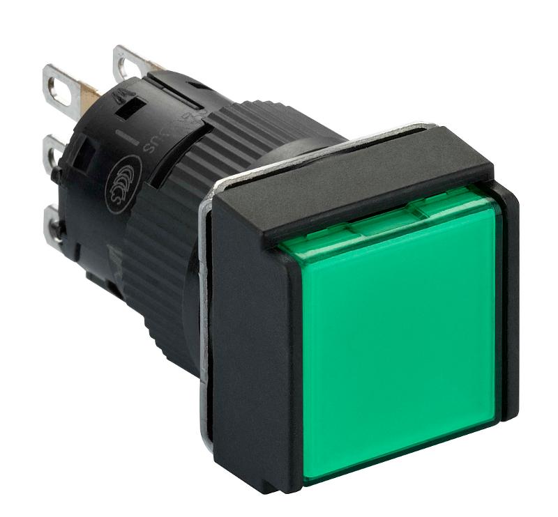КНОПКА С ПОДСВЕТКОЙ НО НЗ 12V XB6ECW3J1P