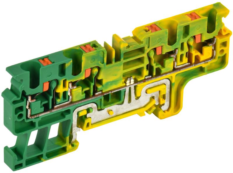 Колодка клеммная CP-MC-PEN земля 4 вывода 4мм2