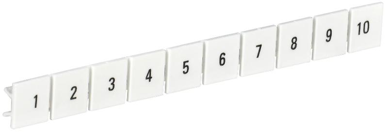 Маркеры для КПИ-10мм2 с нумерацией №№ 1-10