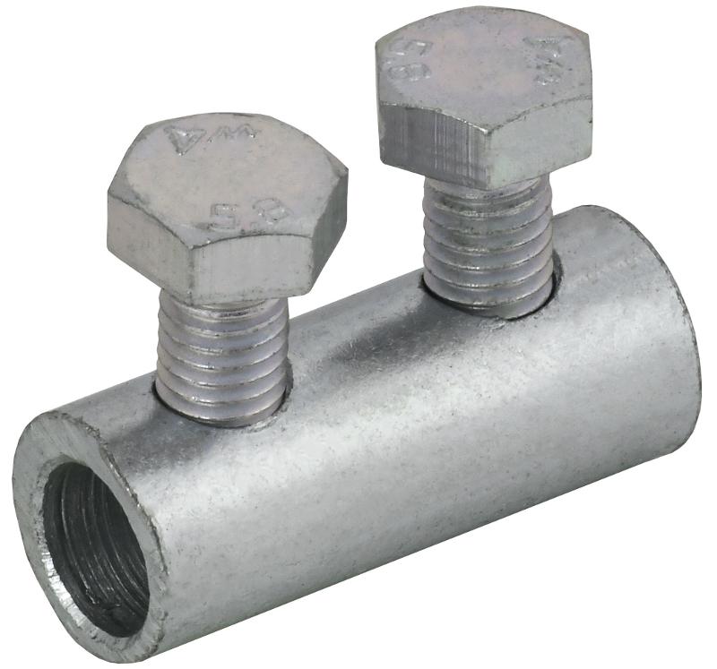 Заж. соед. прямой пр.-пр. 6-8мм оц. сталь