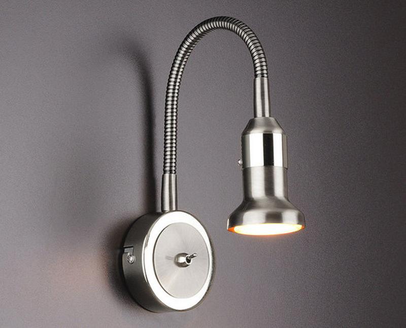 Светильник-подсветка Plica 1215 MR16 сатинированный никель/хром G5.3 1*40Вт Elektrostandard