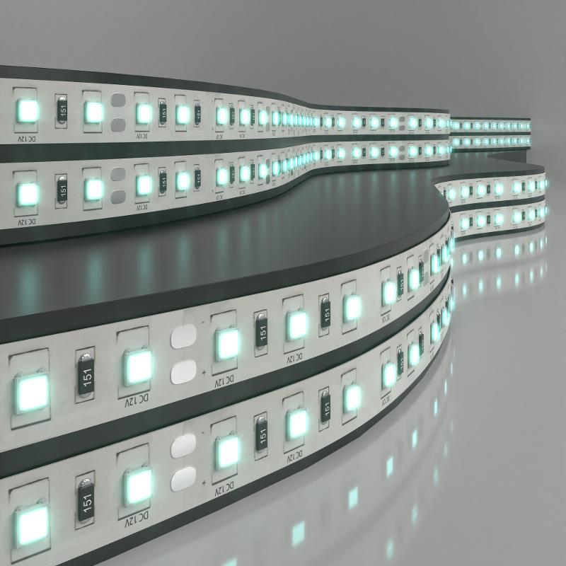Светодиодная лента 60Led 14,4W IP20 белый 5050 12V 5 м в упак