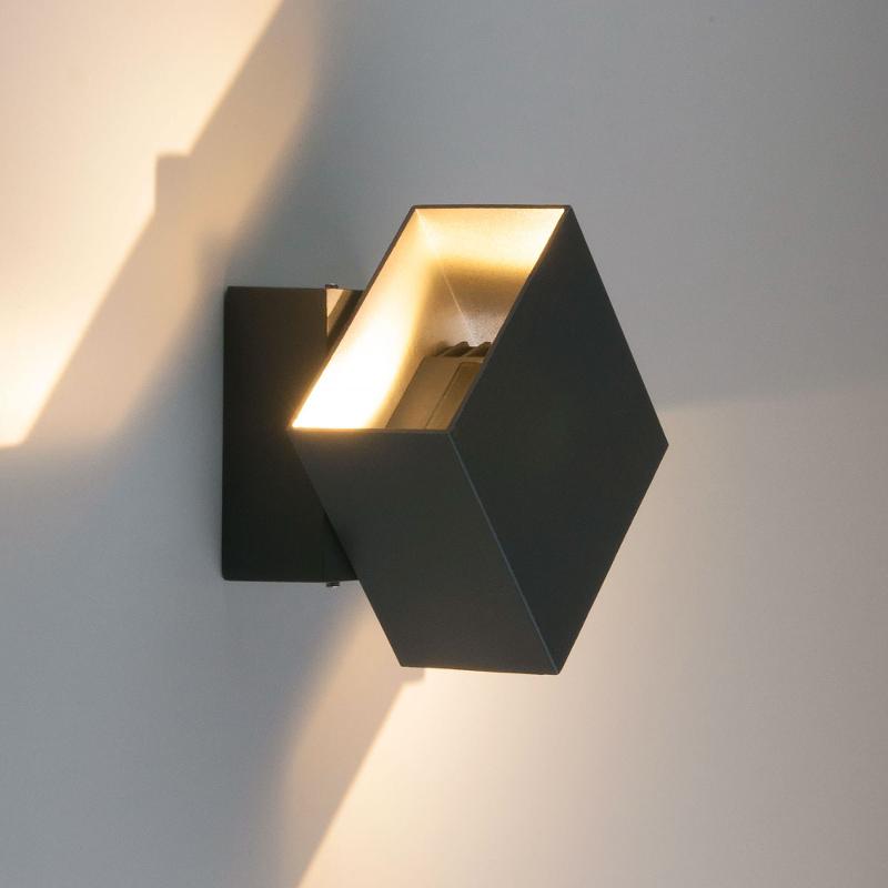 Светильник архитектурный 1607 TECHNO LED графит FOBOS настенный