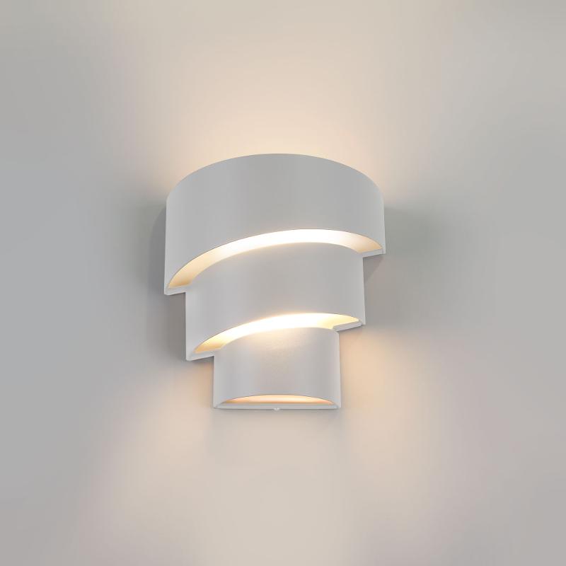 Светильник архитектурный 1535 TECHNO LED HELIX белый светильник уличный декоративный