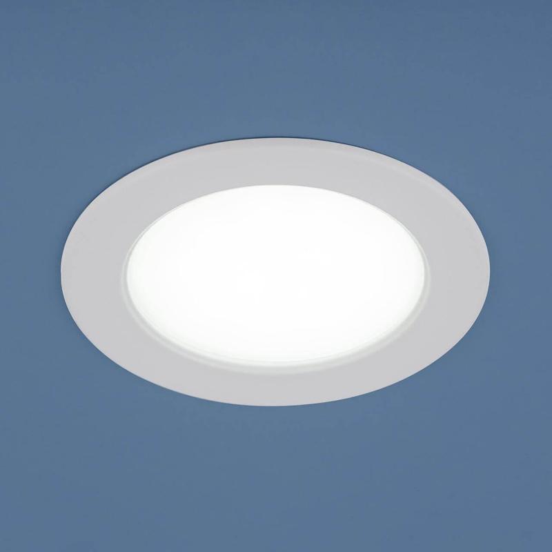 Светильник светодиодный встраиваемый "downlight" 9911 LED 6W WH белый