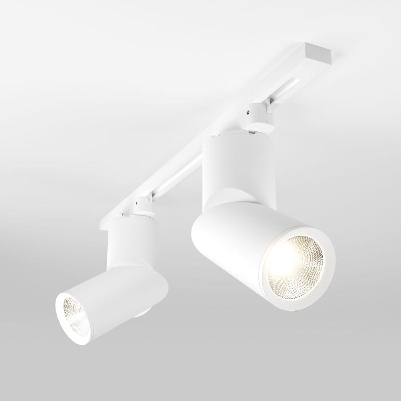 Светильник светодиодный трековый Corner Белый 15W 4200K (LTB33) однофазный