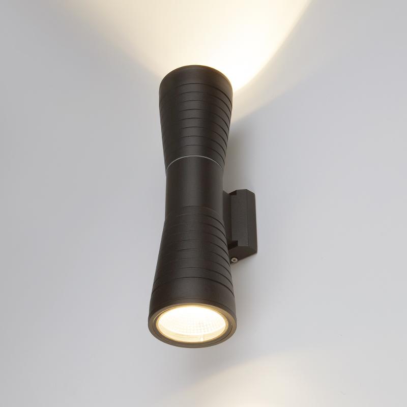 Светильник архитектурный 1502 TECHNO LED TUBE DOBLE черный настенный