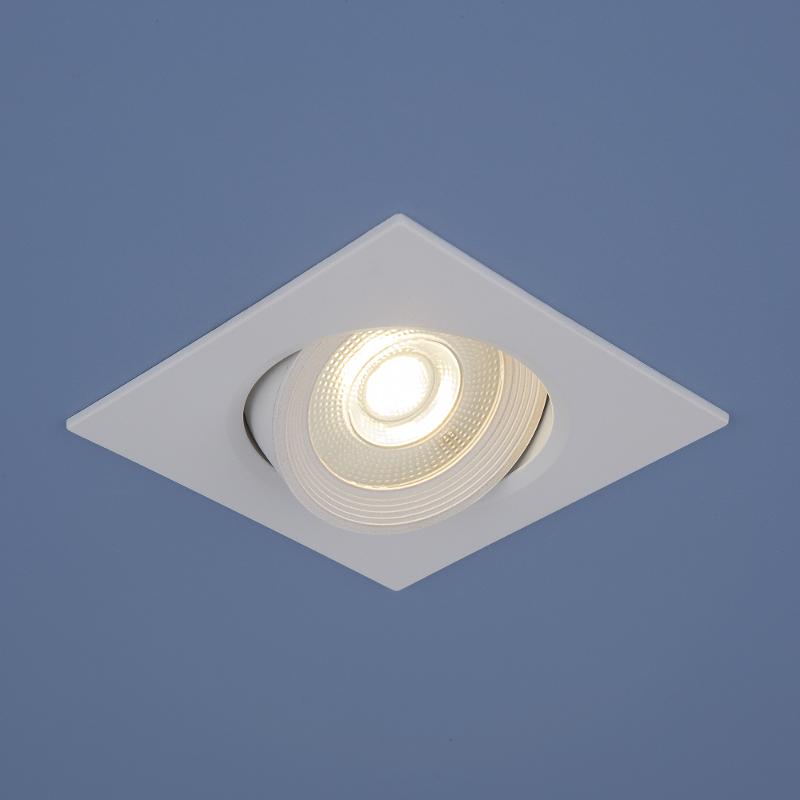 Светильник точечный встраиваемый 9915 LED 6W WH белый