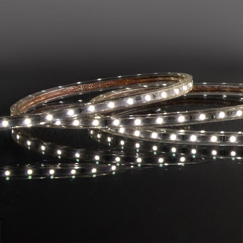 Лента светодиодная набор LS004 220V 4,8W 60Led 2835 IP65 6500K белый, 10 м