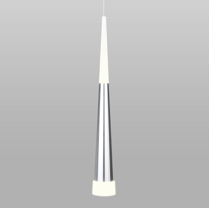 Подвес потолочный DLR038 7+1W 4200K хром 8 Eurosvet