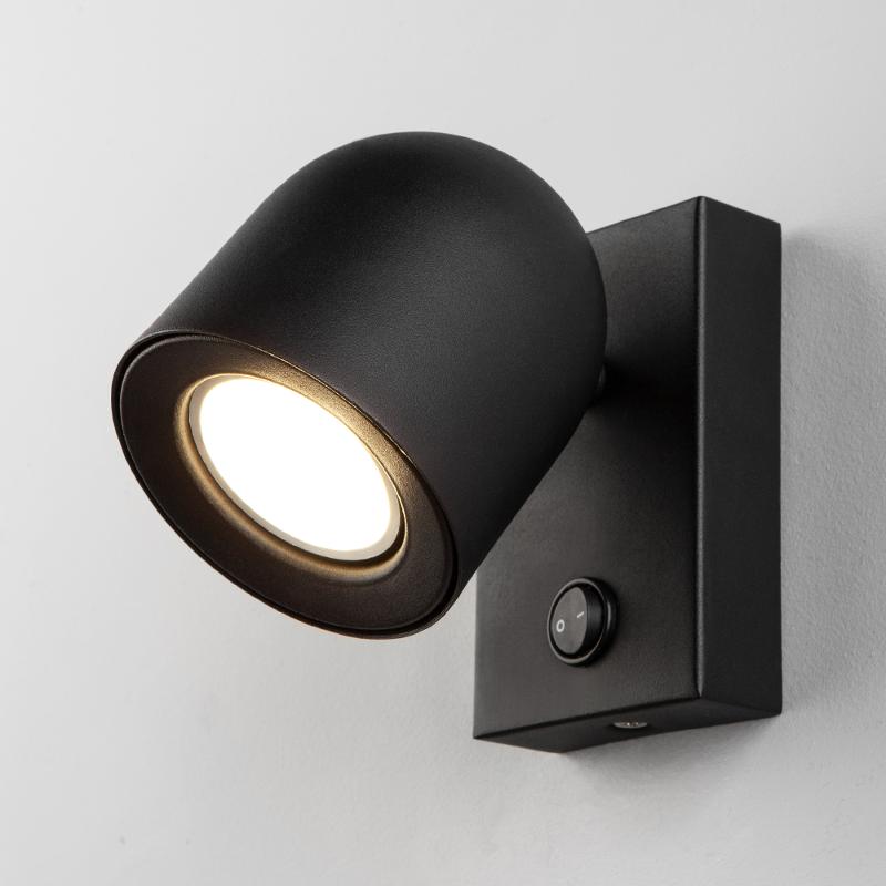 Светильник-подсветка Ogma GU10 SW чёрный (MRL 1009) GU10 1*35Вт Elektrostandard