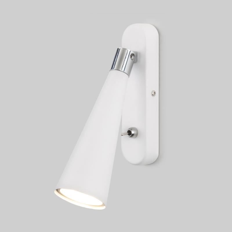 Светильник спот Horn GU10 SW белый (MRL 1010) GU10 1*35Вт Elektrostandard