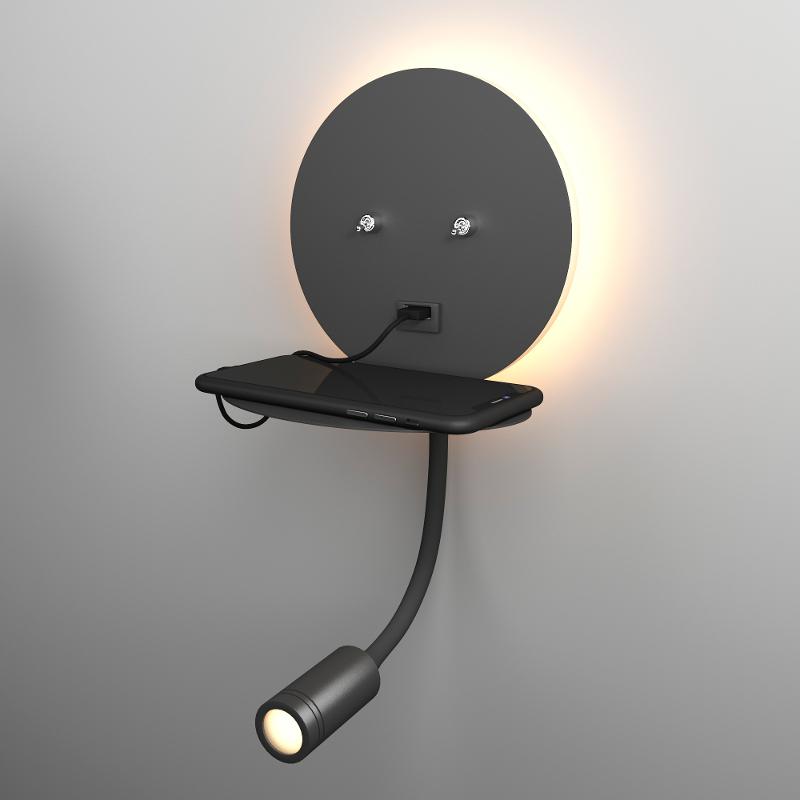 Светильник-подсветка Lungo LED чёрный (MRL LED 1017) 10Вт Elektrostandard