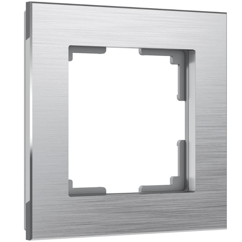 Рамка на 1 пост Werkel Aluminium алюминий W0011706