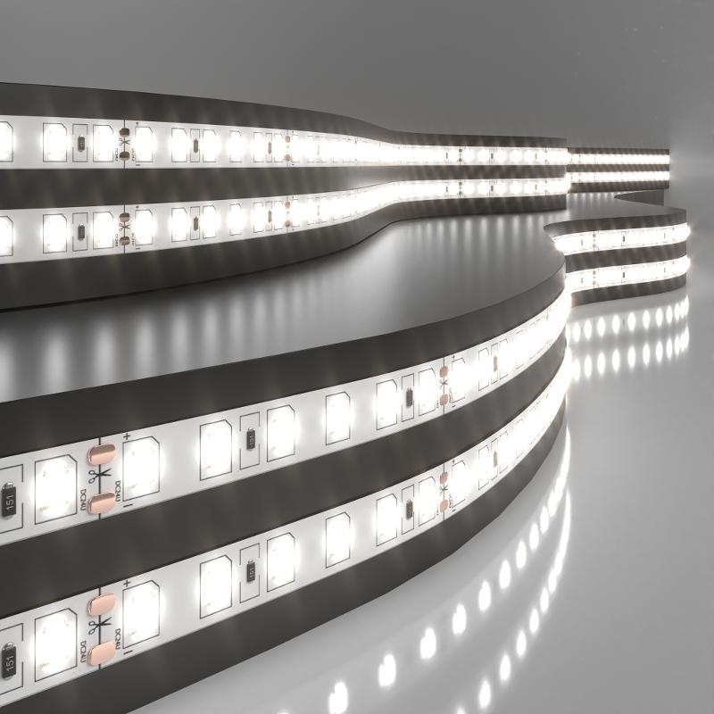 Лента светодиодная 24V 9,6W 120Led 2835 IP20 дневной белый, 5м