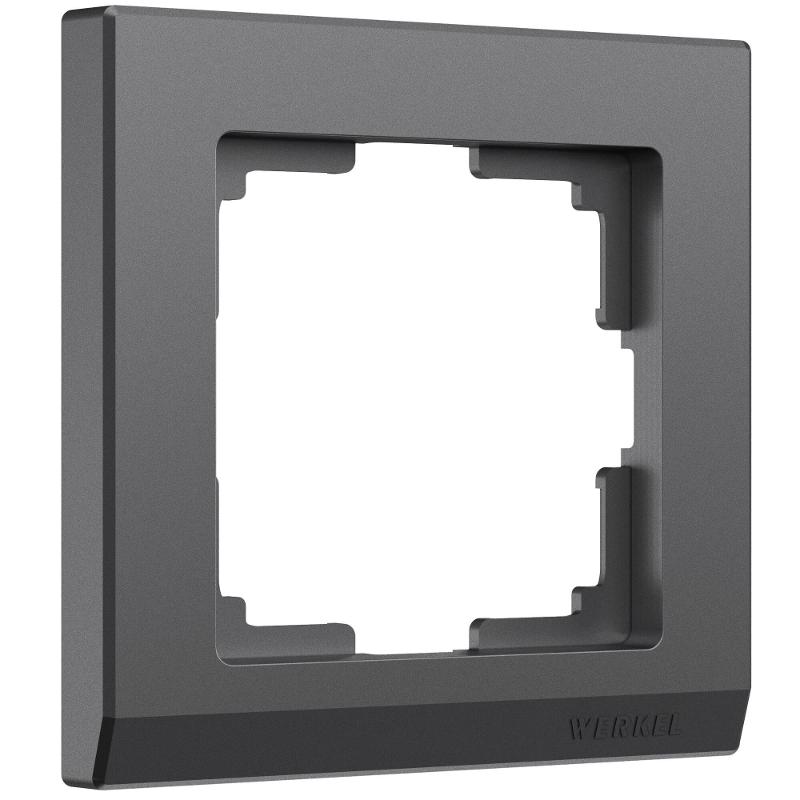 Рамка на 1 пост Stark (графит матовый) W0011864