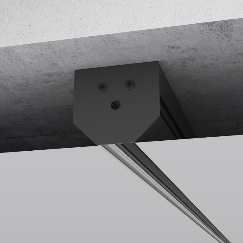Slim Magnetic Заглушки для шинопровода в натяжной потолок 85204/00 (черный)  (2 шт.) 85206/00