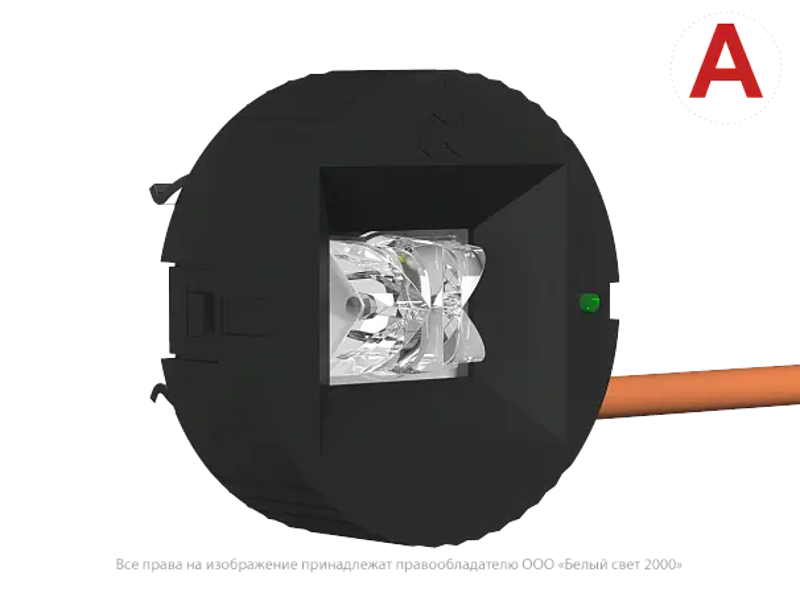 Светильник аварийного освещения BS-OKO-81-L2-INEXI3 Black