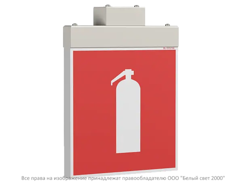 Световой указатель аварийного освещения BS-RADEM-10-S1-24 White