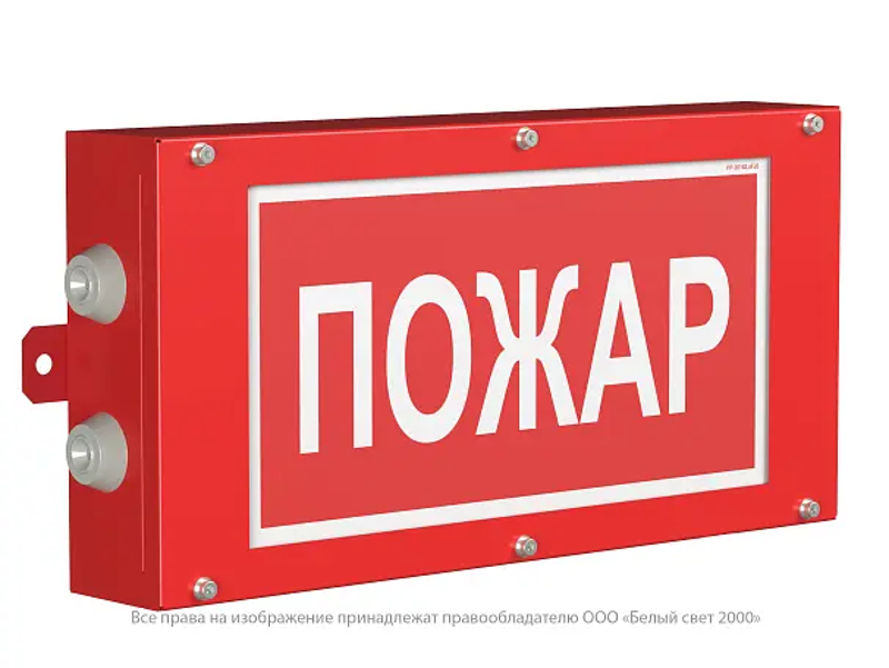 Световой указатель аварийного освещения BS-CANRON-71-S1-INEXI3-MSS3