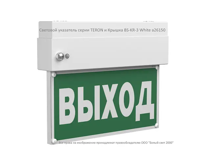 Световой указатель аварийного освещения BS-TERON-71-S1-INEXI3
