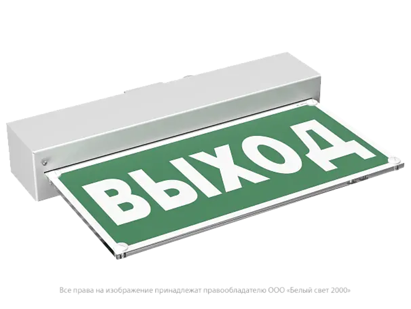 Световой указатель аварийного освещения BS-MITRA-71-S1-INEXI3-MSS3