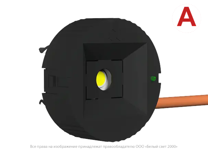 Светильник аварийного освещения BS-OKO-83-L1-INEXI2 Black