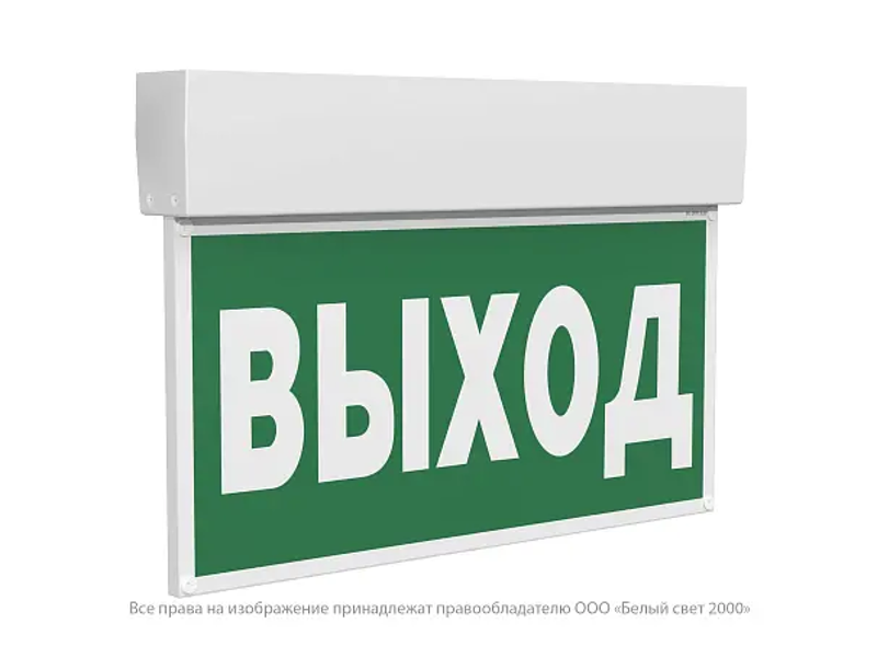 Световой указатель аварийного освещения BS-KURS-10-S1-BSE5