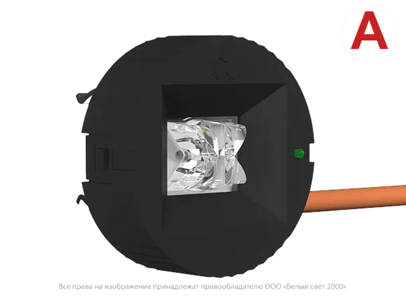 Светильник аварийного освещения BS-OKO-81-L2-INEXI2 Black