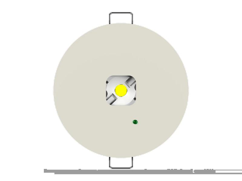 Светильник аварийного освещения BS-RADAR-81-L1-INEXI3 Black