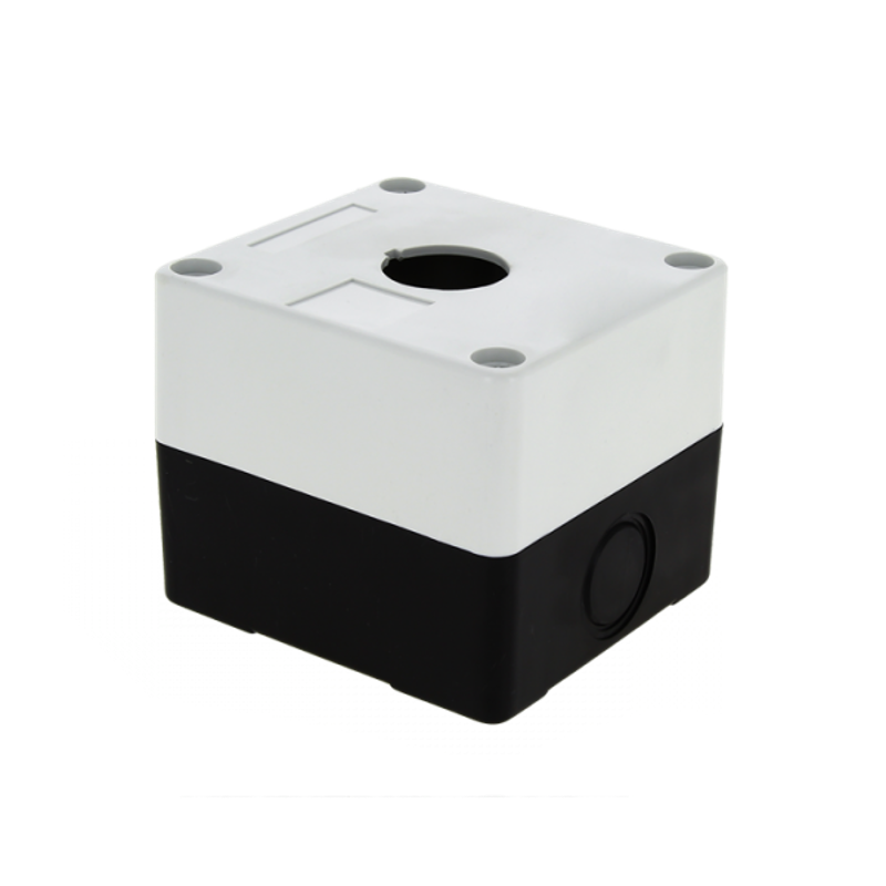 Корпус КП101 пластиковый 1 кнопка белый EKF PROxima