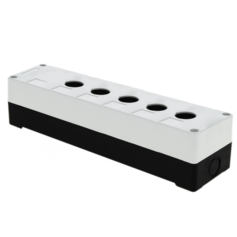 Корпус КП105 пластиковый 5 кнопок белый EKF PROxima