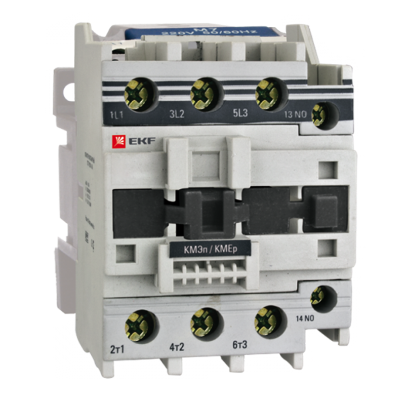 Контактор малогабаритный КМЭп 40А 220В DC 1NO 1NC EKF PROxima