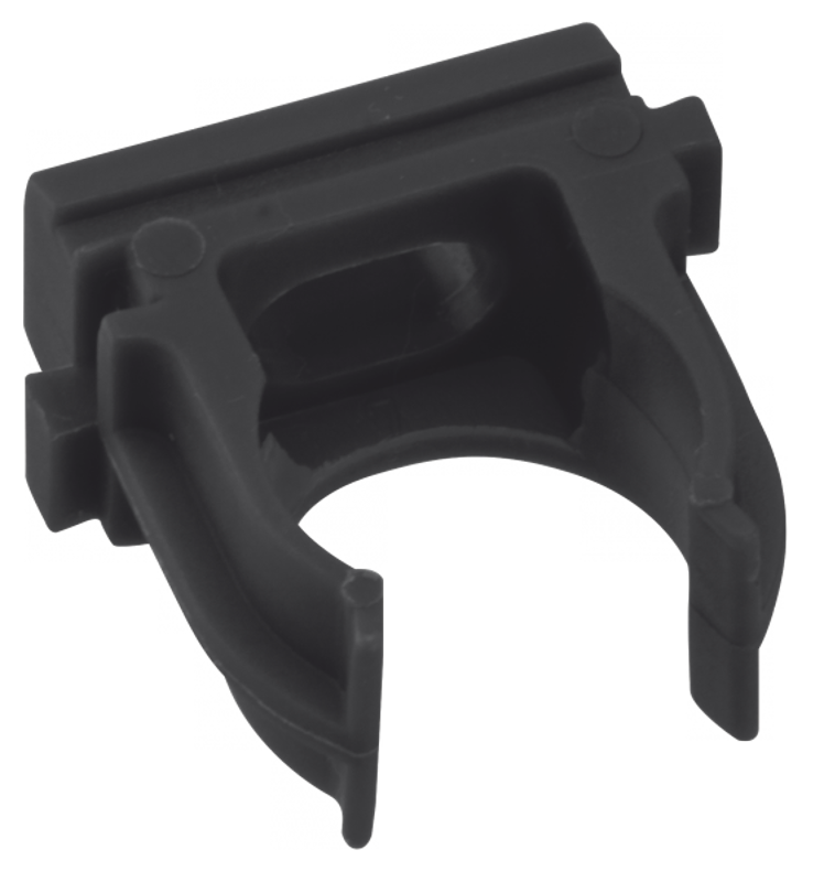 Крепеж-клипса черная d20мм (10шт.) Plast EKF PROxima