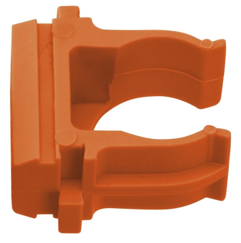 Крепеж-клипса оранжевая d20мм (10шт.) Plast EKF PROxima